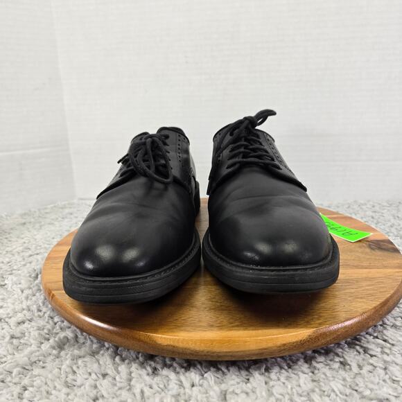 Cole Haan Mens 11.5M Grand 360 Saddle Black Leather Brogue Oxford Dress Shoe
